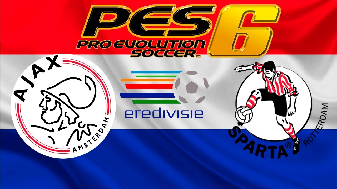 PES 6 Eredivisie : Ajax X  Sparta Rotterdam ( Netherland )cup(2ª temporada)