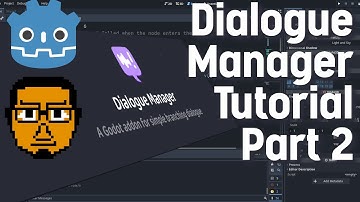 Dialogue Manager Tutorial PART 2 in Godot 4
