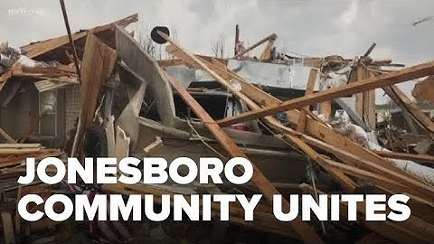 Jonesboro community comes together after devastating tornado