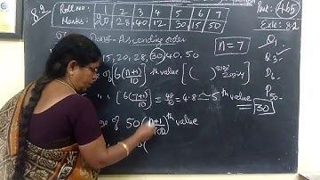 11-BM- [Exle- 8.2]Descriptive statistics Gomathi maths