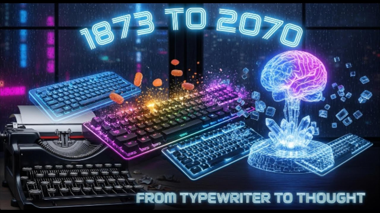 Keyboard Evolution: From 1873 to 2070 - YouTube