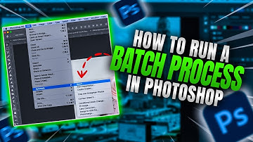 How To Run a Batch Process In Photoshop