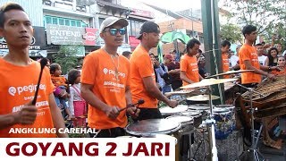 Goyang 2 Jari Versi Angklung // Cover Angklung Carehal ~  Angklung Malioboro Yogyakarta.