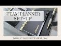 PLANNER SET-UP FOR MY SMALL BUSINESS | How I organize planners for my team