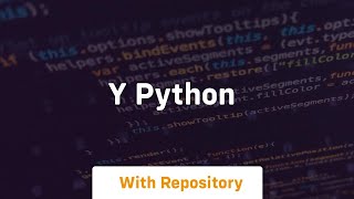 Y Python