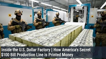 Inside the U.S. Dollar Factory | How America’s Secret $100 Bill Production Line is Printed Money
