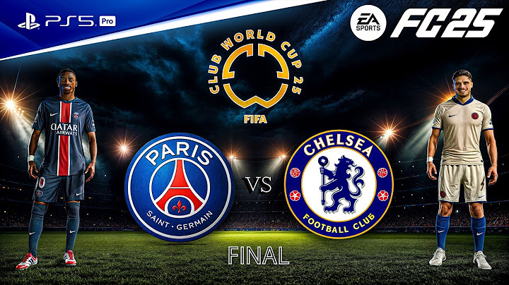 FC 25 - PSG vs. Chelsea | FIFA Club World Cup Final 2025 | PS5™ Pro [4K60]
