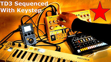 Behringer TD-3 Roland TR-6S Zoom MS-70CDR Bottom B Preset Arturia Keystep