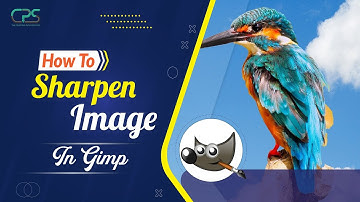 How to Fix Blurry and Sharpen Image in GIMP | Latest GIMP Tutorial