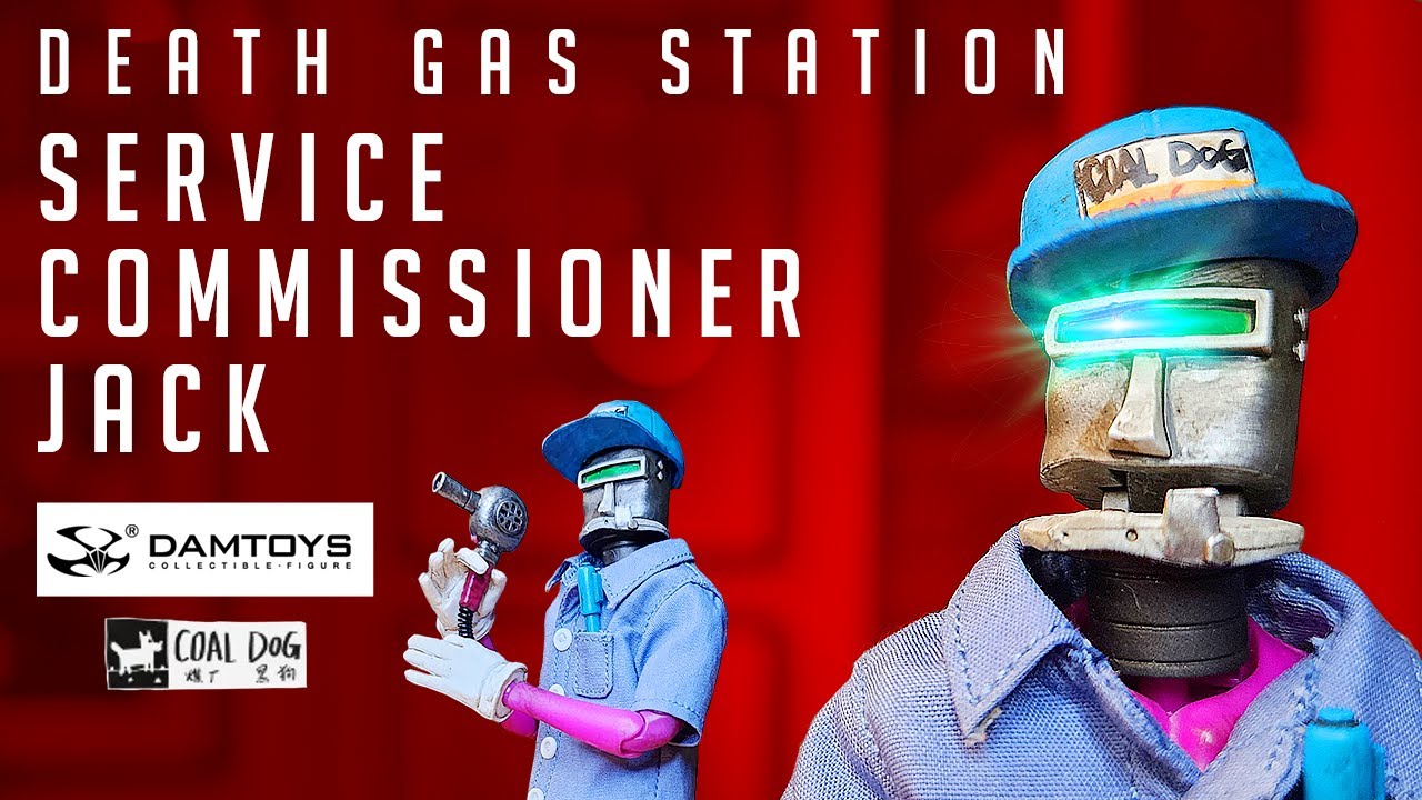 DAMTOYS X COAL DOG - Death Gas Station Commissioner Jack Review