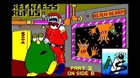 Reckless Rufus Review for the Amstrad CPC by John Gage