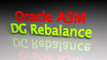 Oracle 12c R1 ASM DiskGroup Rebalance