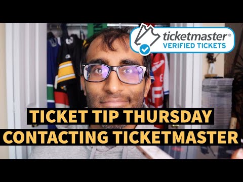 HOW TO CONTACT TICKETMASTER - ALL THE DIFFERENT WAYS | TICKET TIP THURSDAY