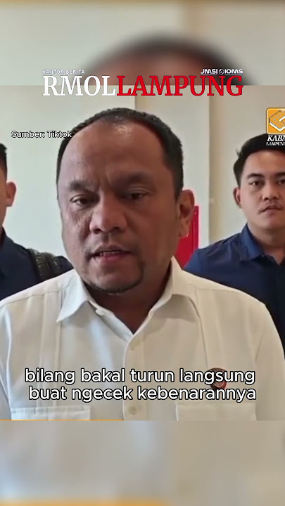 Lampung Police Will Investigate CV CAP's Stone Mine Due to Alleged Backing. #lampung #pringsewu