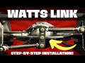 Francis ep9  watts link stepbystep installation tutorial great upgrade for air ride suspension