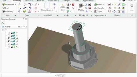 PTC Creo Elements/Direct Modeling Express. Basic demo - part 2