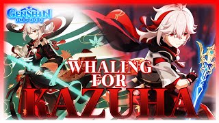 WHAT THE (UN)LUCK?! - Whaling for Kaedehara Kazuha! | Genshin Impact (Summons)