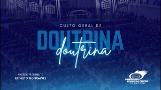 CULTO DE DOUTRINA | 16-06-2023