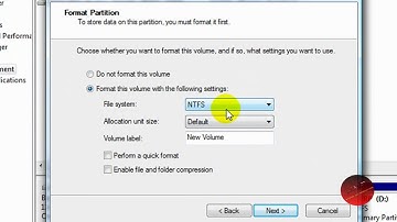 How to Partition and Unpartition your Hard Drive (Vista/7)