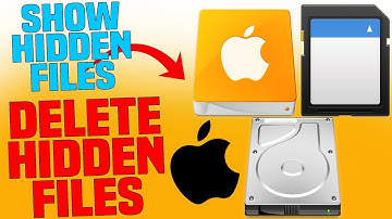 SHOW AND DELETE HIDDEN FILES ON MAC | MACBOOK | APPLE