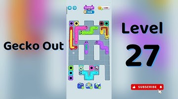 🎮 Gecko Out Level 27 Walkthrough | Go Answer 🦎