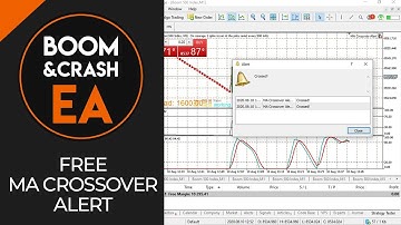 FREE MOVING AVERAGE CROSSOVER ALERT FOR TRADING (MT5) (français + español)