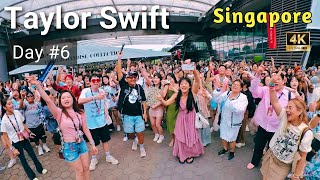 Taylor Swift’s Eras Tour Singapore: Fan Frenzy on Day 6 Pre Concert