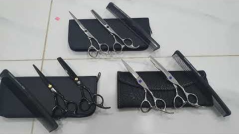 Kéo Cắt Tóc, Bộ Kéo Cắt Tỉa Tóc Cao Cấp, Tặng 1 Lược + 1 Ví.(Ảnh thật)