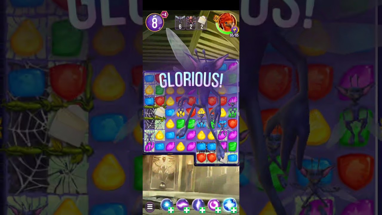 Harry Potter: Puzzles & Spells level 1984 no boosters