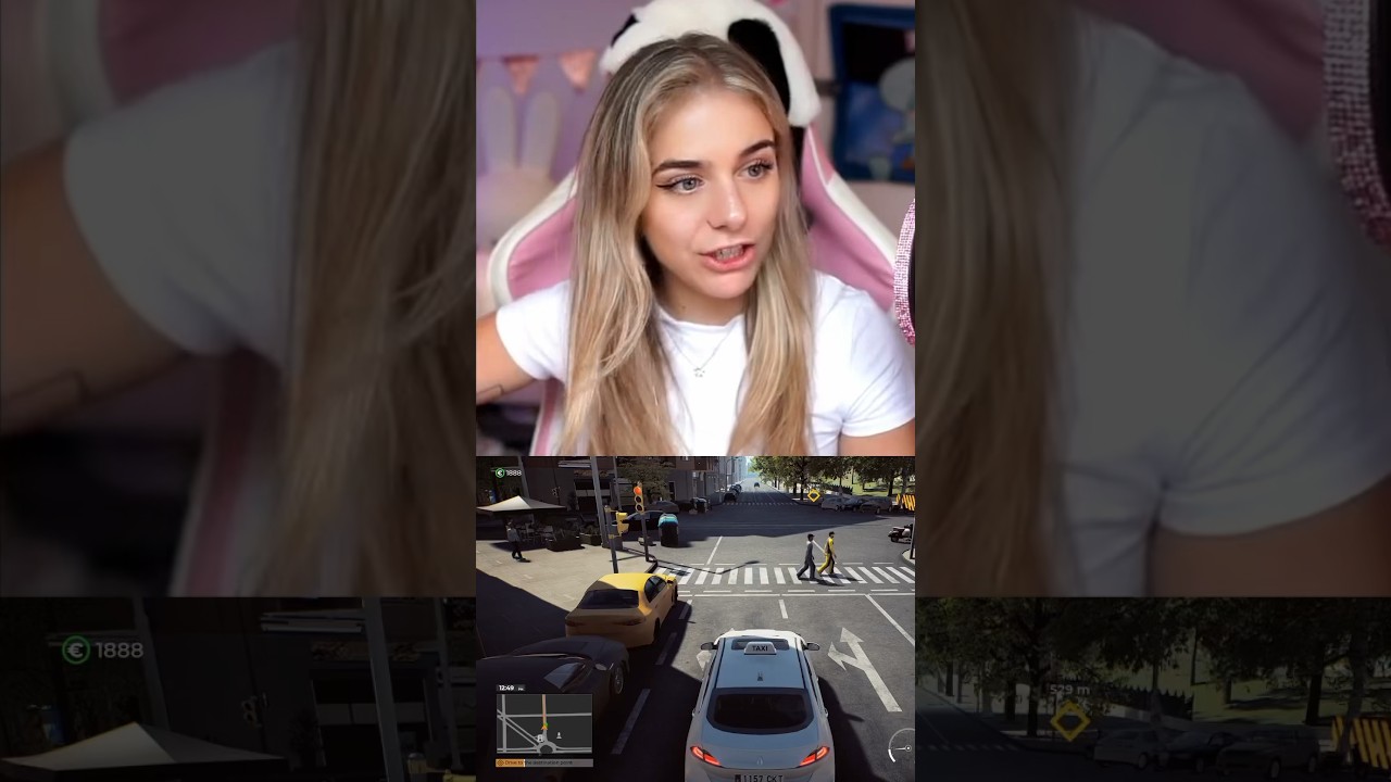 Instant karma 😳 #taxisim #taxigames #taxisim2020 #simgames #simgame #twitch #gamergirl #gameplay