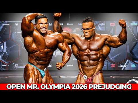 NICK WALKER SURPRISES AND DEREK IN TROUBLE AT THE OPEN PRE-JUDGING - MR. OLYMPIA 2026