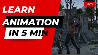 Zombie Attack Animation Creation | UNITY | ANIMATION | CINEMACHINE