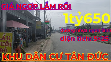 Đất nền đẹp giá cực ngợp tại KDC Tân Đức