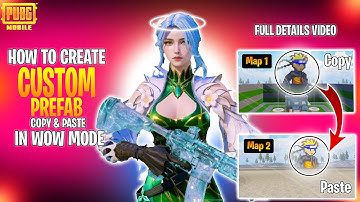 Learn how to create a custom Prefab in PUBG MOBILE WoW Map using an easy Copy and Paste Method!