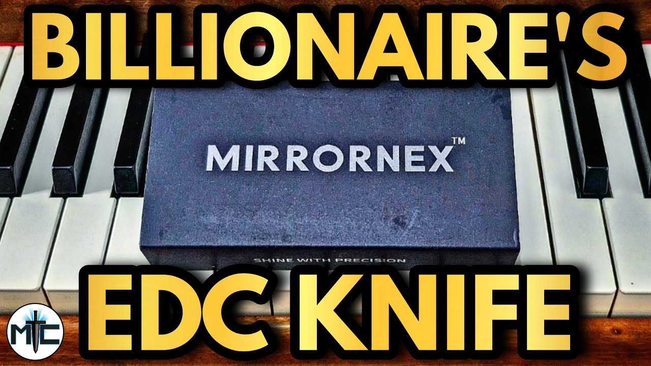 Я буквально не знаю, как ещё описать этот нож! Он выглядит как EDC-нож миллиардера!