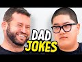 Dad jokes  dont laugh challenge  alan vs andrew  raise your spirits