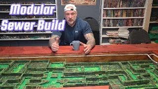 Celebrity Modular Sewer Tile System for Dungeons and Dragons Wealth