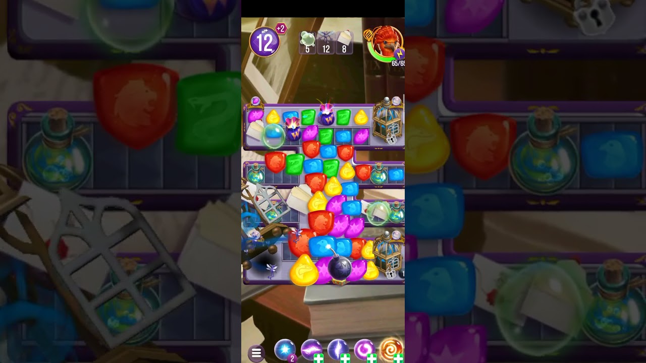 Harry Potter: Puzzles & Spells level 1203 no boosters