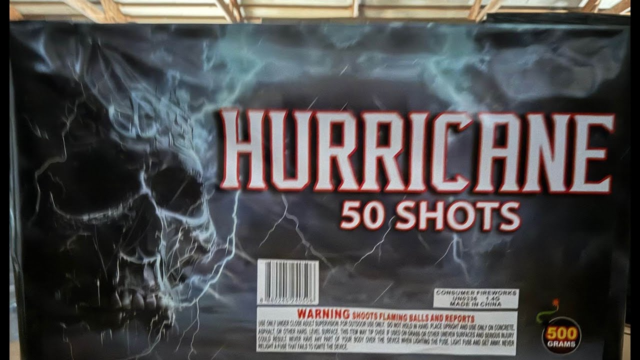 NEW!!!! JUST ARRIVED Hurricane 50 SHOTS 2.5 INCH BORES MONSTER DONT WAIT ASK FOR ADD ON NEW LIST
