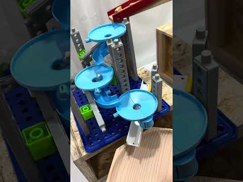 Marble Run Race 🏇 HABA Slope + Wooden Funnel 🪵 The ultimate satisfying experience①