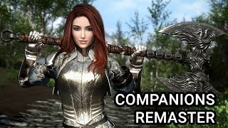 Skyrim - How To Remaster Companions Guild - Companions Mod List 2021