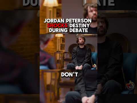 Jordan Peterson Shocks Destiny During Their Debate #destinydebate #dgg #destiny #politicsdebate