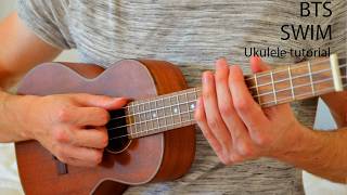 BTS - SWIM EASY Ukulele Tutorial With Chords / Lyrics