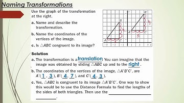 7.1: Rigid Transfomations
