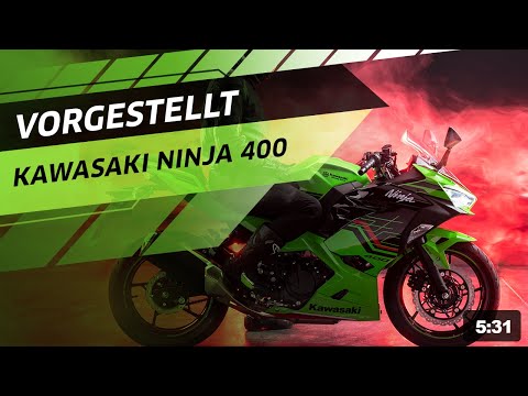 Vorgestellt: Kawasaki Ninja 400 - Modell-Jahr 2023