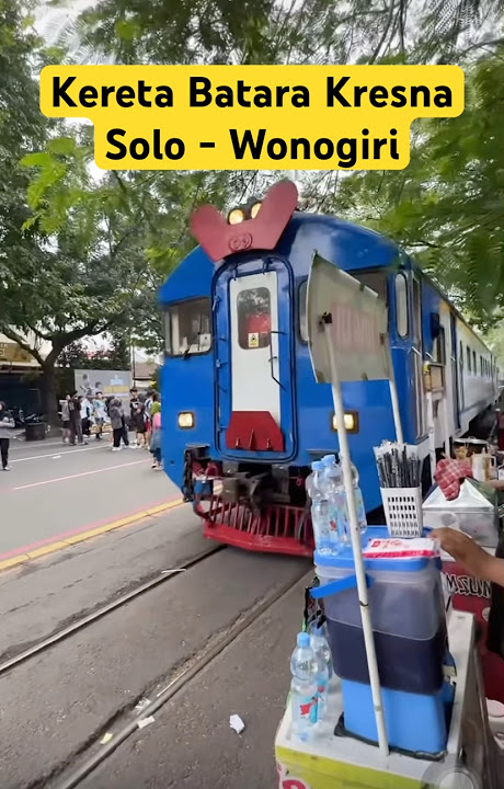 BATARA KRESNA Train Solo - Wonogiri PP #batarakresna #kai #solo #wonogiri #keretaapi