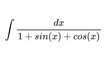 Integral of dx/(1 + sin(x) + cos(x))