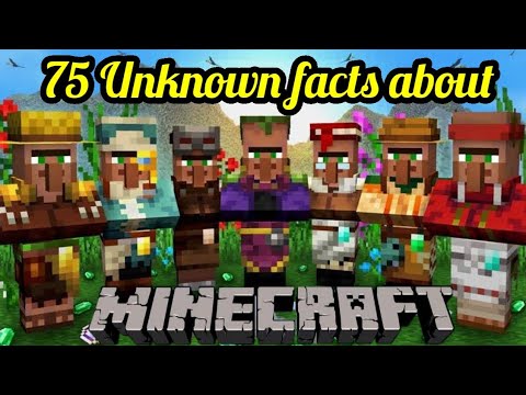 75 unknown facts about minecraft you don't know!! #minecraftfacts #minecraftinhindi