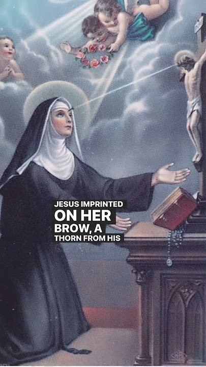Who was Saint Rita, Saint of impossible causes? 🤔 #catholicism