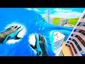 I Became Frozone / Iceman and Made Giant Ice Ramps in Superfly VR!